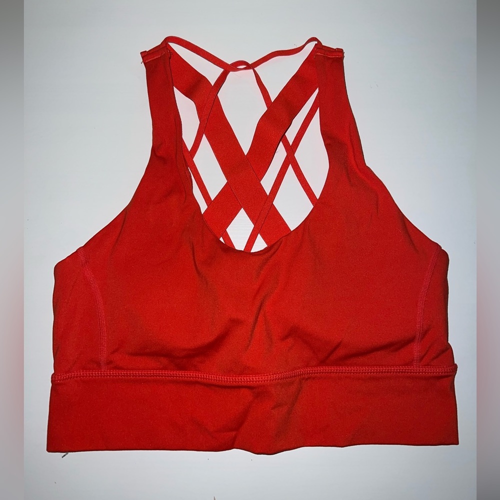 Balance Athletica- The Aura Bra - Blood Orange